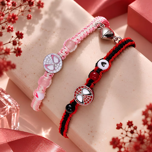 Spider Bond Bracelets Set